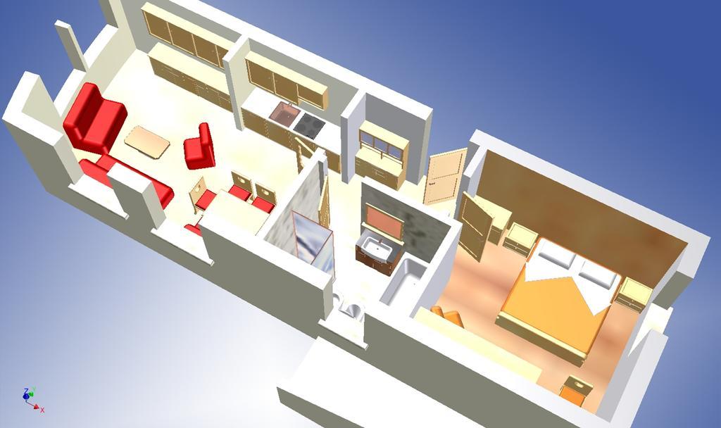 Appartamenti Residence Pars 바디아 외부 사진